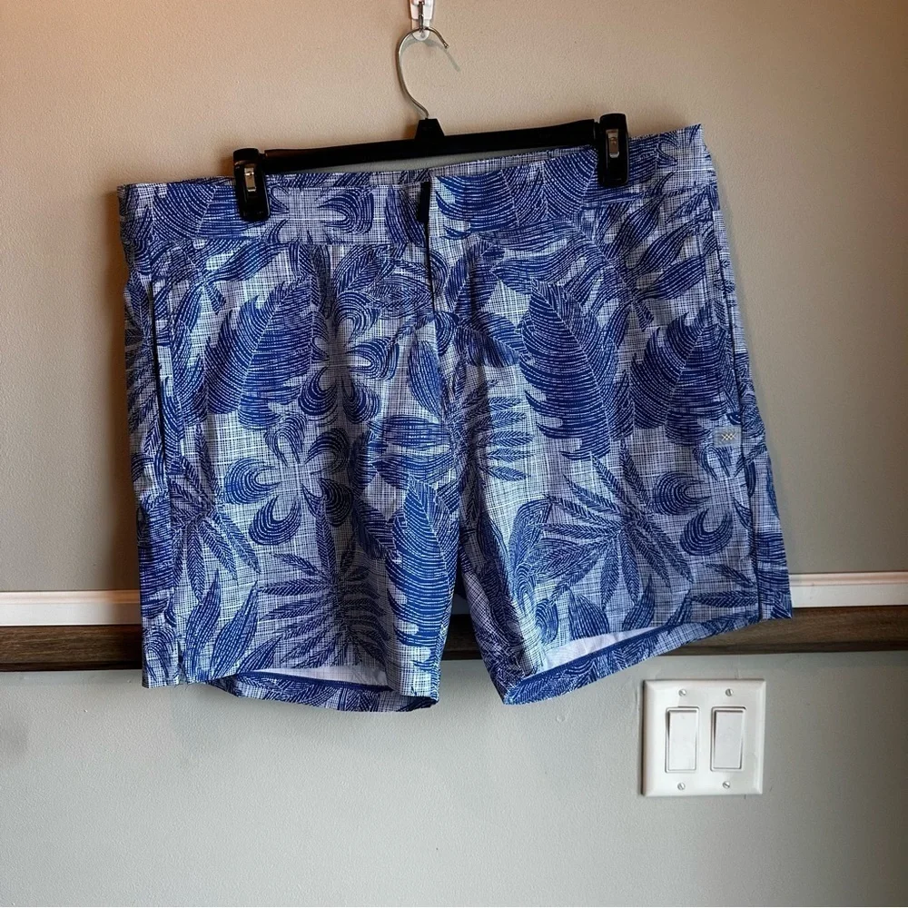 Rhone Point Break Board Shorts Lined Hybrid Swim Trunks 7